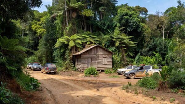 Casa rural isolada em Colniza MT, cenário de operação de resgate