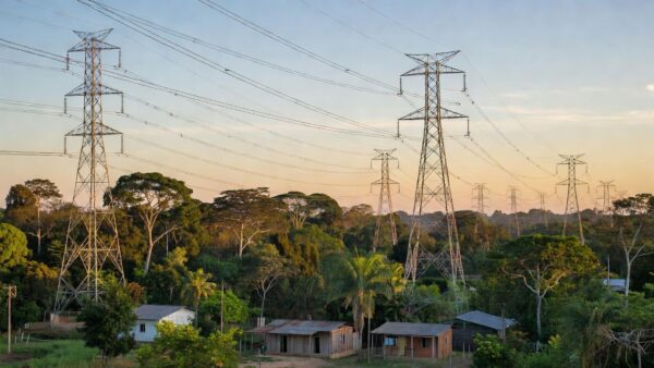 Linhas de transmissão de energia em Porto Velho, Rondônia