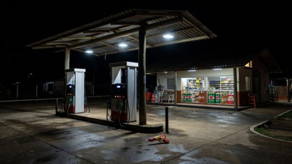 Posto de combustíveis em Porto Velho após tentativa de roubo com pistola de brinquedo
