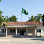 Fachada da Prefeitura de Jaru, Rondônia, Brasil