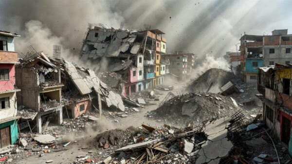 Número de mortos pelos terremotos já ultrapassou 2.200 Chile Fire Department via CNN Newsource