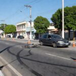 Acidente na Avenida Campos Sales com bicicleta e veículo