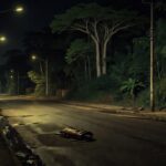 Rua deserta em Porto Velho após esfaqueamento