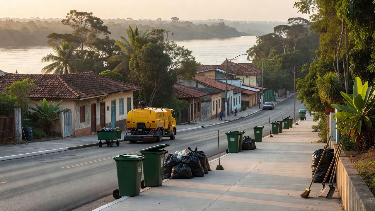 Mutirão de limpeza urbana intensificado pela Prefeitura de Porto Velho