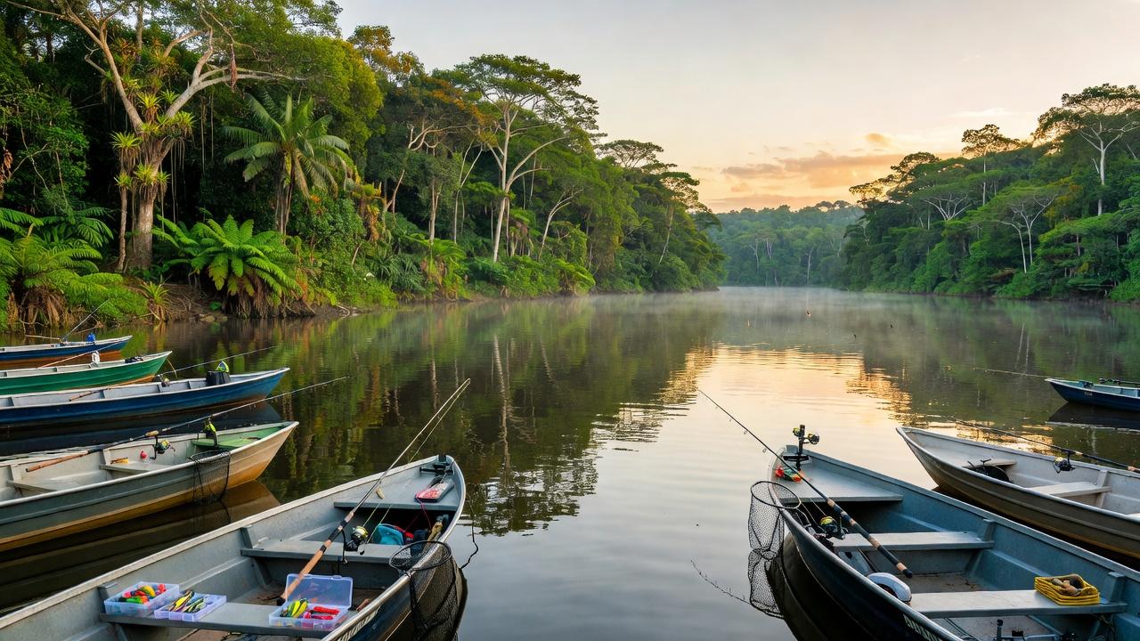 Final do Circuito Rondônia de Pesca Esportiva no rio Jaci-Paraná