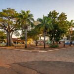 Praça em município do Cone Sul de Rondônia