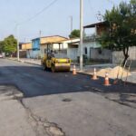 Rua do Jardim Santana com tapa-buraco em andamento após dois anos