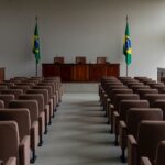 Plenário vazio da Câmara de Porto Velho durante período eleitoral