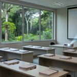 Sala de capacitação sobre Lei Maria da Penha na Jirau Energia em Rondônia