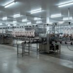 Interior de frigorífico em Rolim de Moura durante campanha contra hepatites