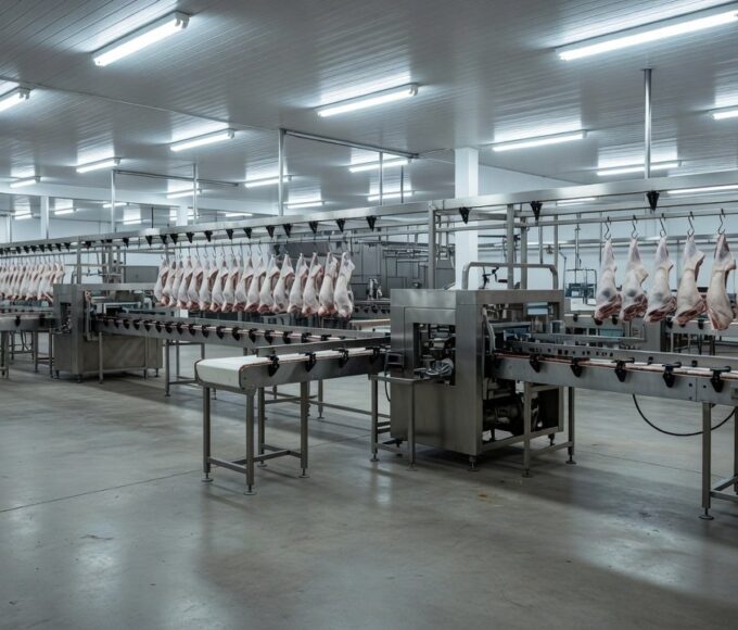 Interior de frigorífico em Rolim de Moura durante campanha contra hepatites