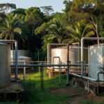 Estação de tratamento de água da Caerd em Rondônia