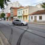 Acidente de trânsito na Avenida Pinheiro Machado com carro de aplicativo