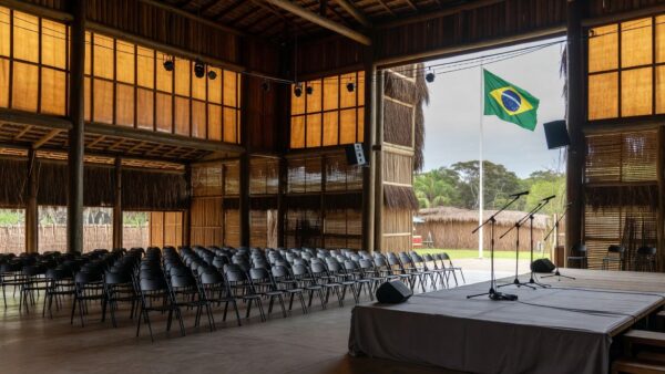 Centro de convenções em Porto Velho para evento da Federação União Progressistas