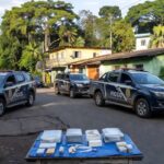 Viaturas da FICCO em operação policial em Porto Velho, Rondônia