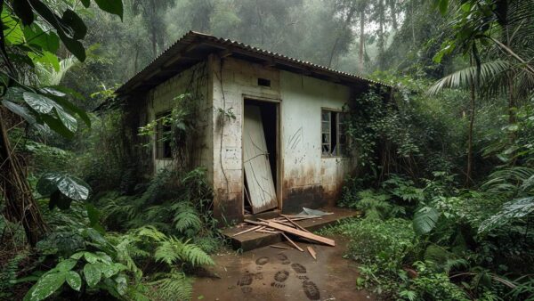 Casa em Porto Velho com porta arrombada após invasão de ex-funcionário