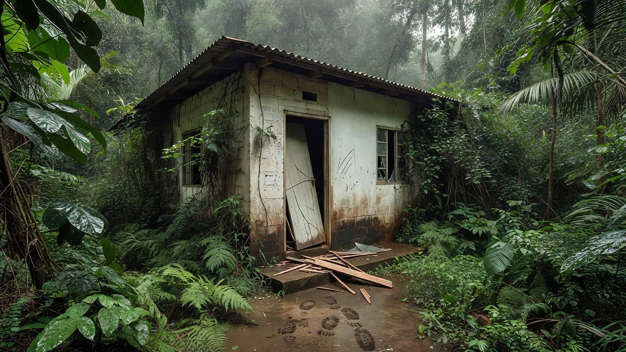 Casa em Porto Velho com porta arrombada após invasão de ex-funcionário