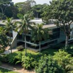 Edifício judicial em Porto Velho representando leis contra criminalidade