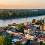 Vista panorâmica de Porto Velho em Rondônia representando candidatura ao Senado
