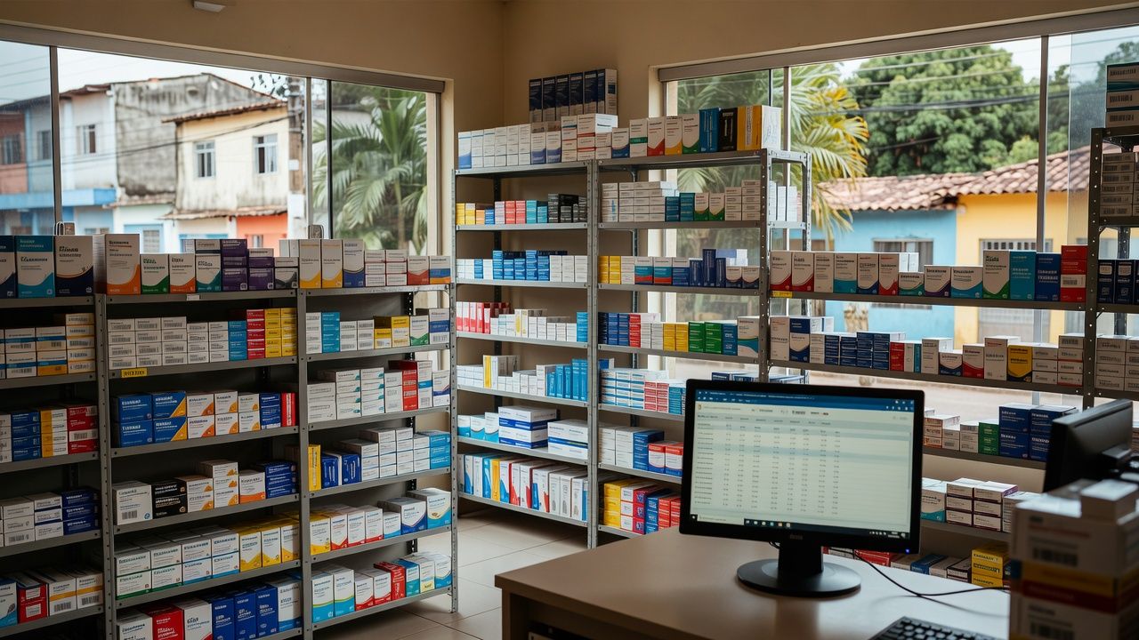 Farmácia em Porto Velho com sistema de consulta de estoque de remédios em tempo real
