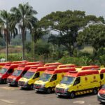 Ambulâncias do SAMU em Porto Velho com checklist diário