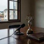 Troféu de premiação de jornalismo sobre violência contra mulheres em ambiente brasileiro