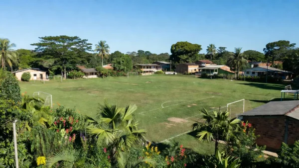 Campos de futebol em Porto Velho durante a PVH Cup 2026