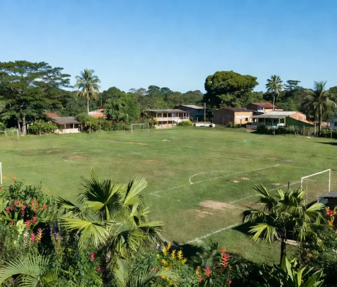 Campos de futebol em Porto Velho durante a PVH Cup 2026