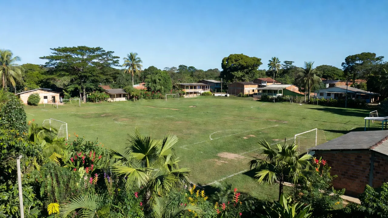 Campos de futebol em Porto Velho durante a PVH Cup 2026