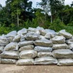Pacotes de skunk apreendidos em São Francisco do Guaporé, Rondônia