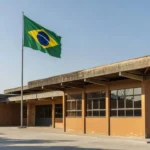 Prédio público em Porto Velho simbolizando candidatura ao governo de Rondônia