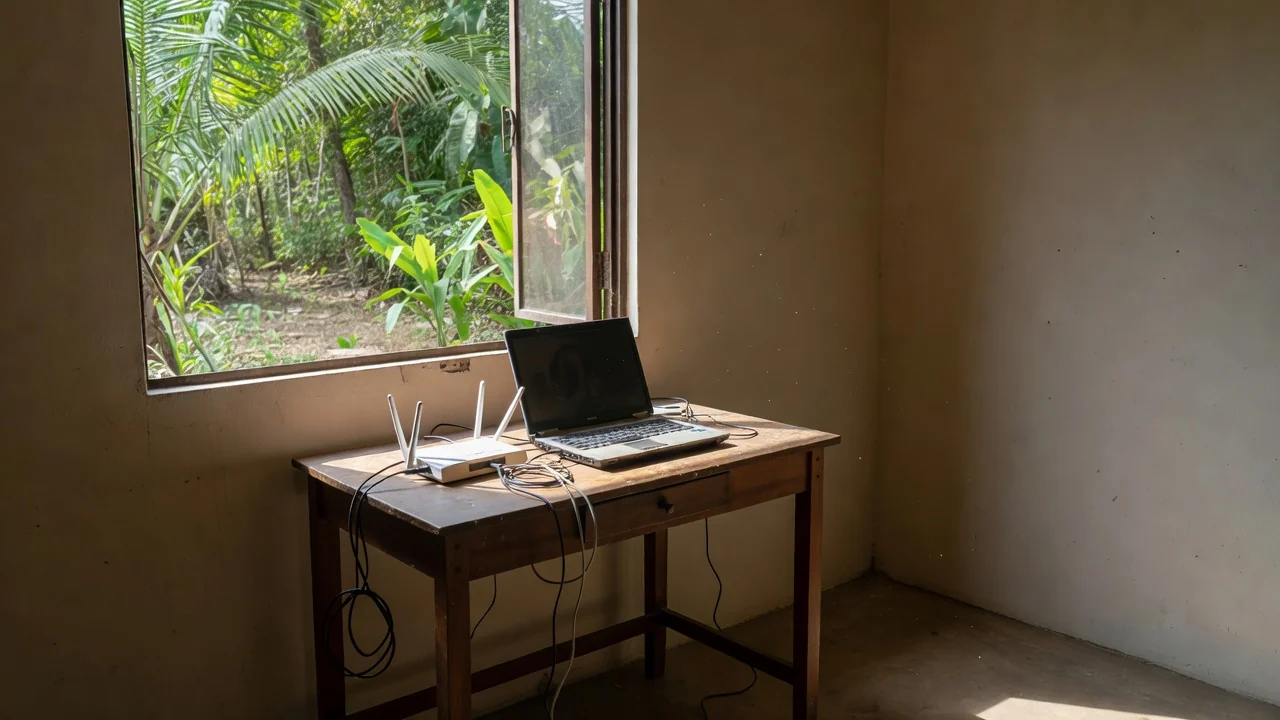 Home office em Porto Velho com instabilidade de internet