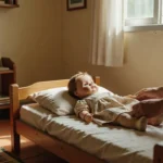 Boneca de infância sendo entregue para irmã em momento emocionante