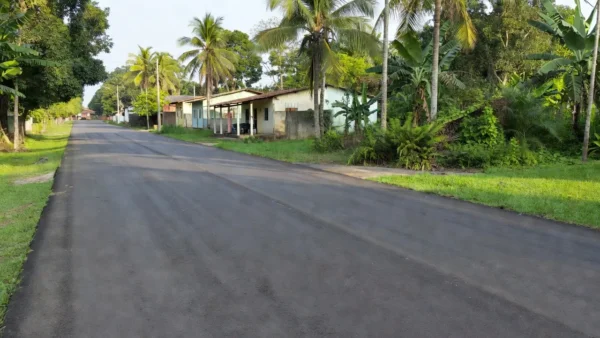 Ruas pavimentadas no bairro Nova Esperança em Porto Velho