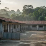 Escola municipal em Porto Velho com portões fechados após suspensão de greve pela Justiça