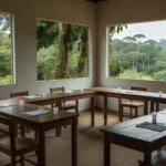 Sala de reuniões preparada para série regional do Sindsef em Guajará-Mirim