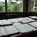 Documentos financeiros indicando rombo nas contas públicas de Rondônia