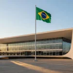 Fachada do TSE em Brasília durante investigação eleitoral