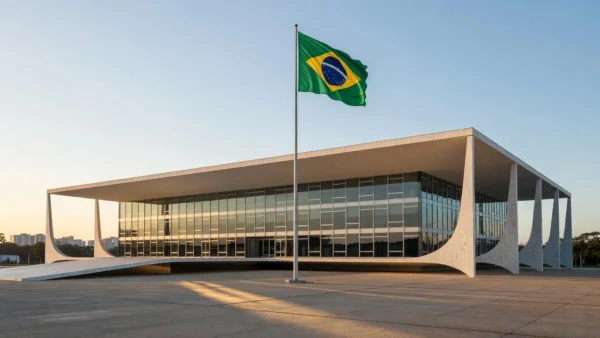 Fachada do TSE em Brasília durante investigação eleitoral