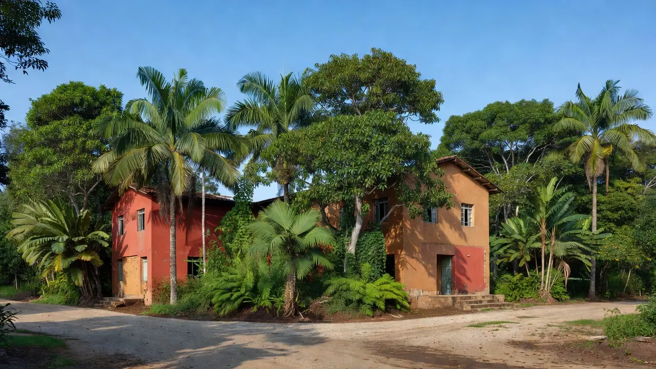 Fórum de justiça em Nova Mamoré, Rondônia, simbolizando condenação por júri popular