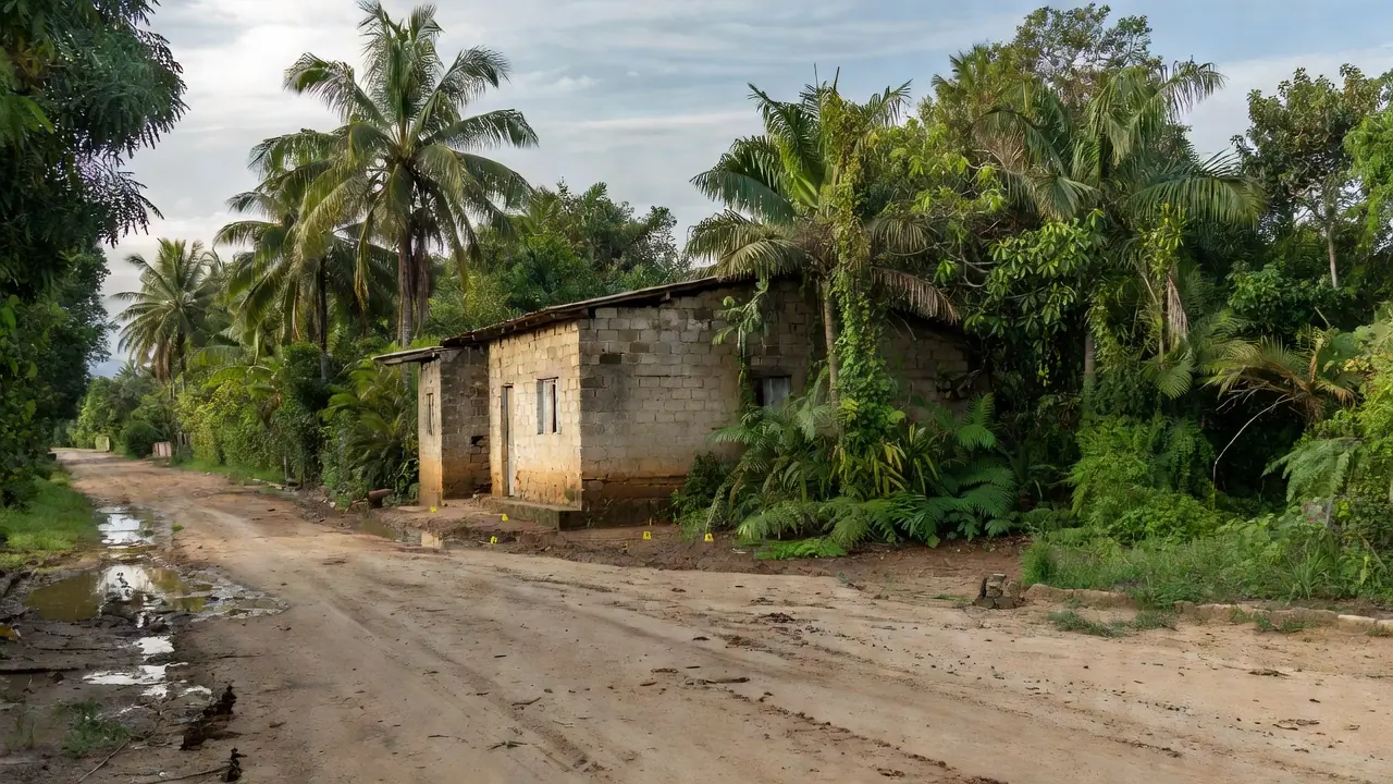 Casa na zona norte de Porto Velho onde Denarc apreendeu drogas