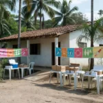 Posto de saúde em Vilhena durante campanha de multivacinação contra sarampo